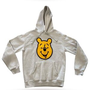 Disney Winnie The Pooh Women's Soft Long Sleeve Hoodie Embroidered, Small